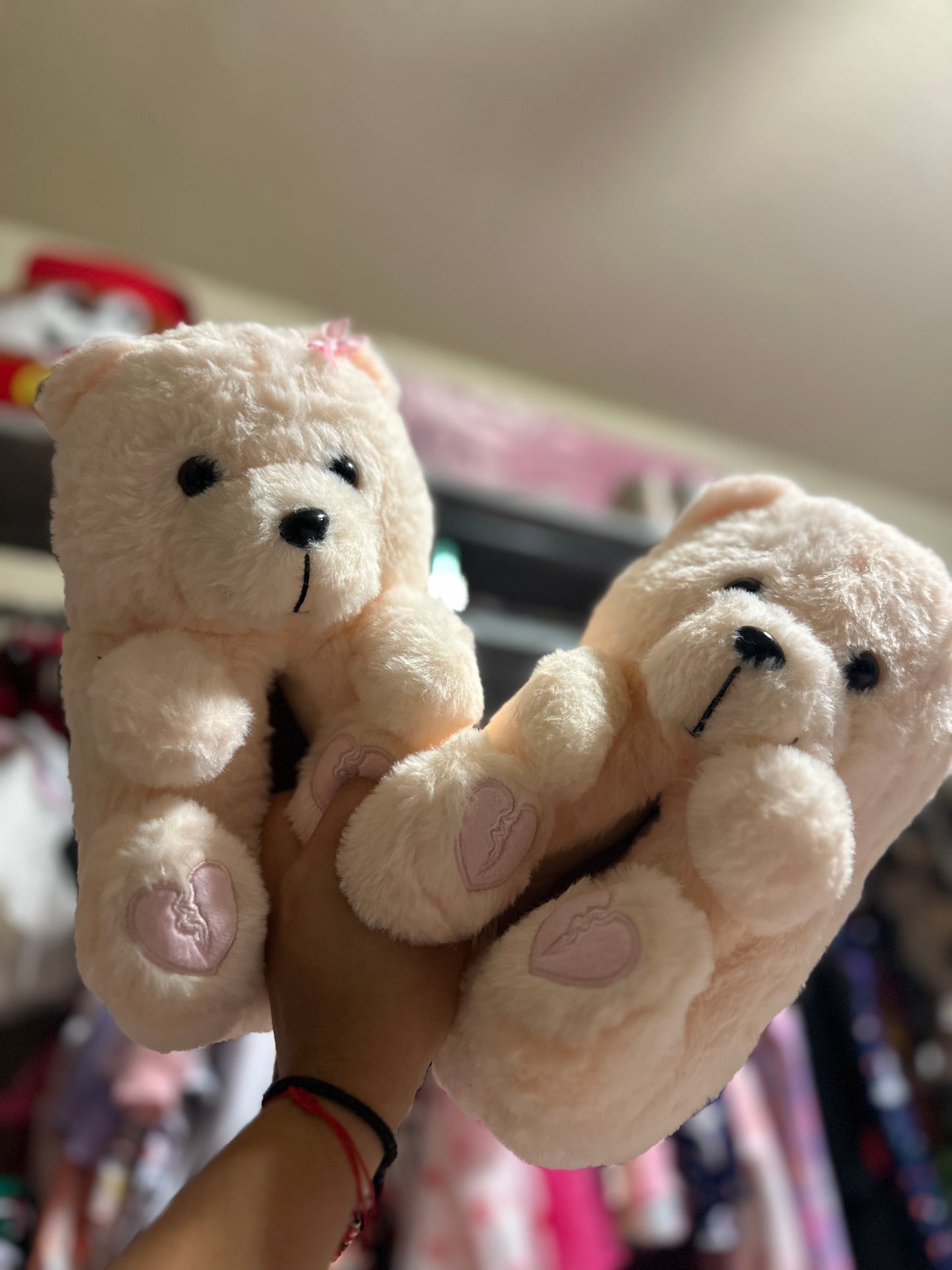 Bear slippers