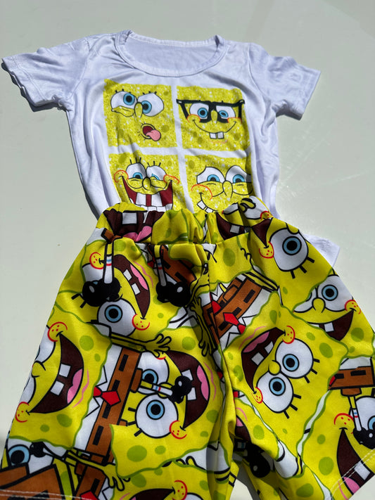 Sponge bob two piece set